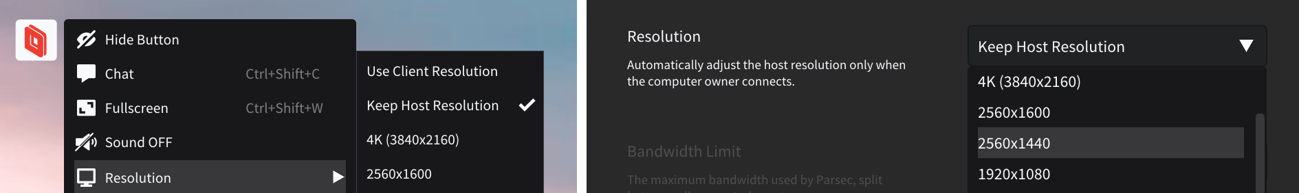 parsec_overlay_and_resolution_setting.png